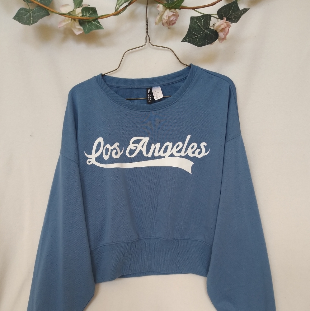 🌻 Cropped crew neck